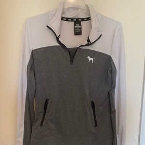 PINK victoria’s Secret, quarter zip pullover ultimate